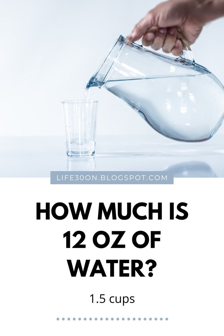 How Much Is 12 Oz Of Water 