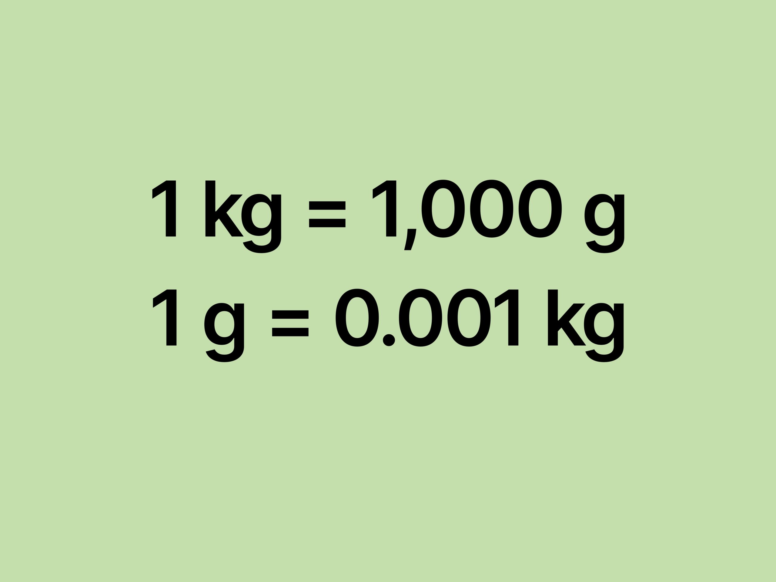 How To Convert Grams To Kilograms Formula And Examples How To Convert Grams To Kilograms Formula And Examples