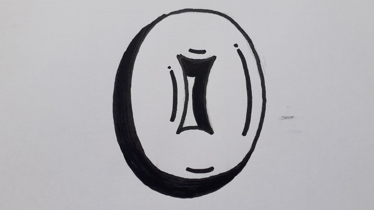 letter o in bubble letters