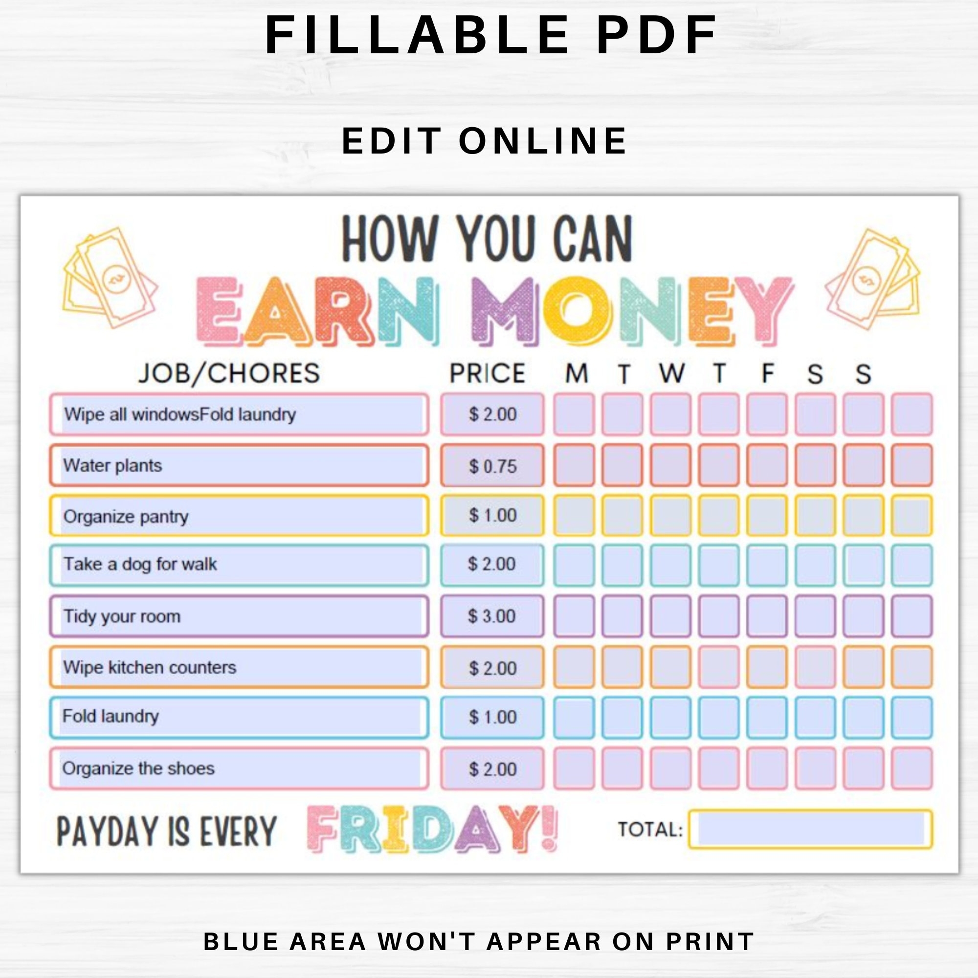 How To Earn Money Chore Chart Editable Allowance Chore Chart For Kids Printable Chore Chart For Kids Responsibility Chart For Kids 5 Etsy UK How To Earn Money Chore Chart Editable Allowance Chore Chart For Kids Printable Chore Chart For Kids Responsibility Chart For Kids 5 Etsy UK