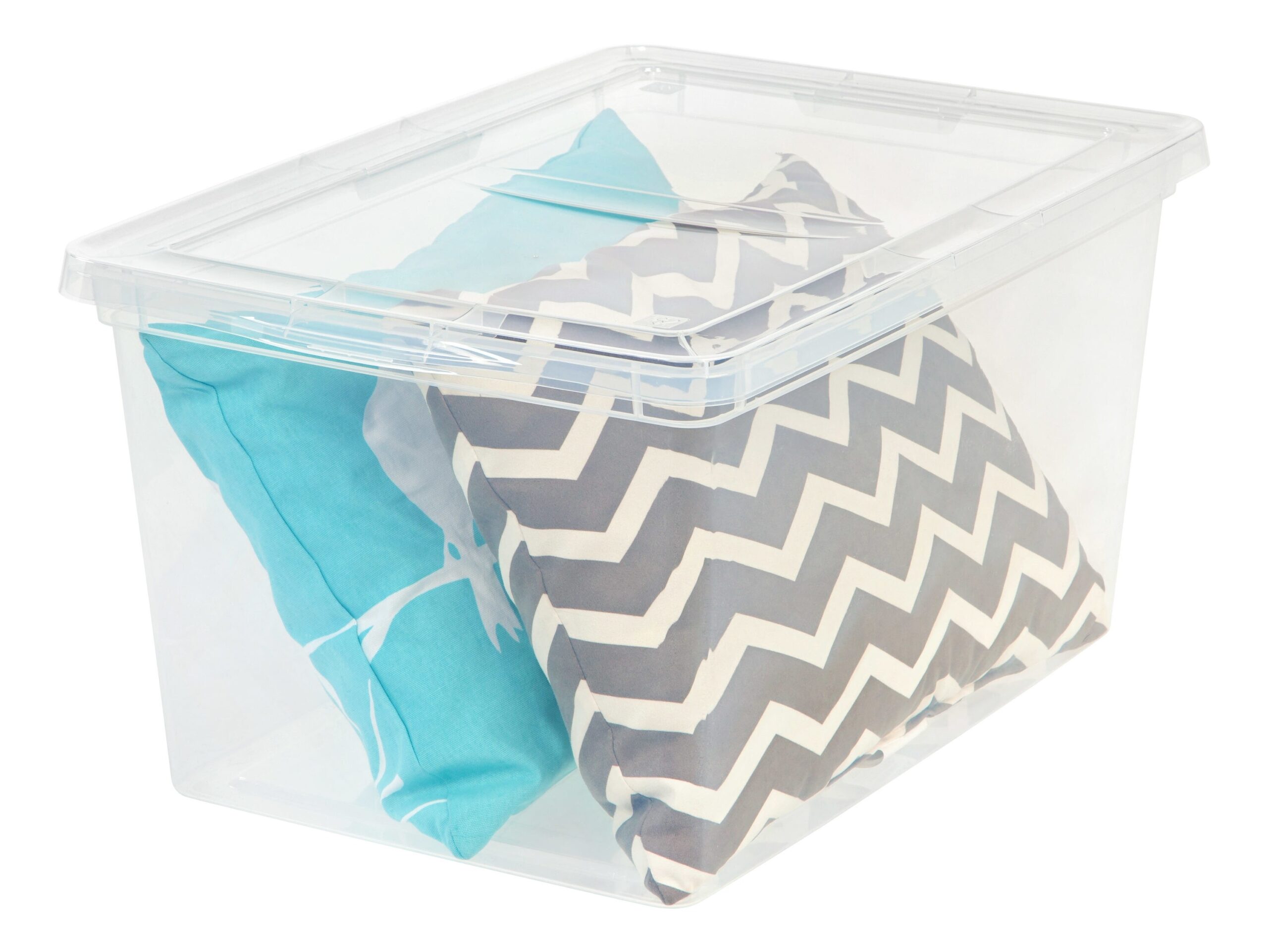 IRIS Large 14 5 Gallon S 58 Quart Clear Tote With Standard Snap Lid 200440 At Lowes IRIS Large 14 5 Gallon S 58 Quart Clear Tote With Standard Snap Lid 200440 At Lowes