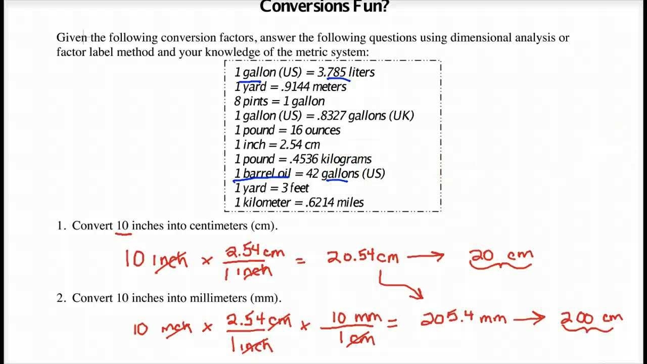 Lecture 1 2 Metric System And Conversions YouTube Lecture 1 2 Metric System And Conversions YouTube