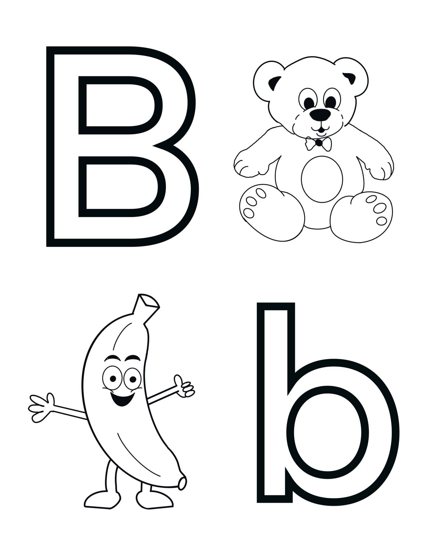 Letter B Alphabet Coloring Page Sheet By Knox Worksheets TPT Letter B Alphabet Coloring Page Sheet By Knox Worksheets TPT