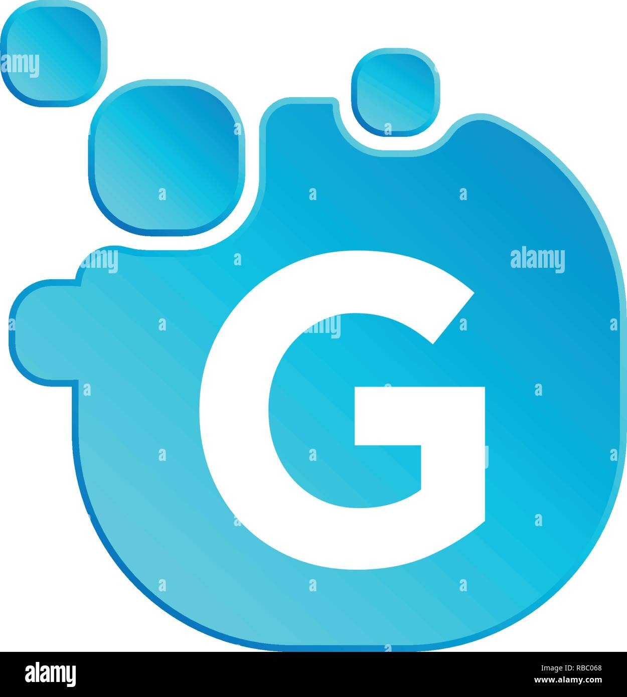 letter g bubble logo