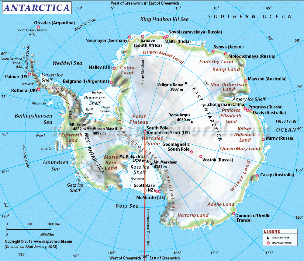Map Of Antarctica Facts Information Beautiful World Travel Guide Map Of Antarctica Facts Information Beautiful World Travel Guide