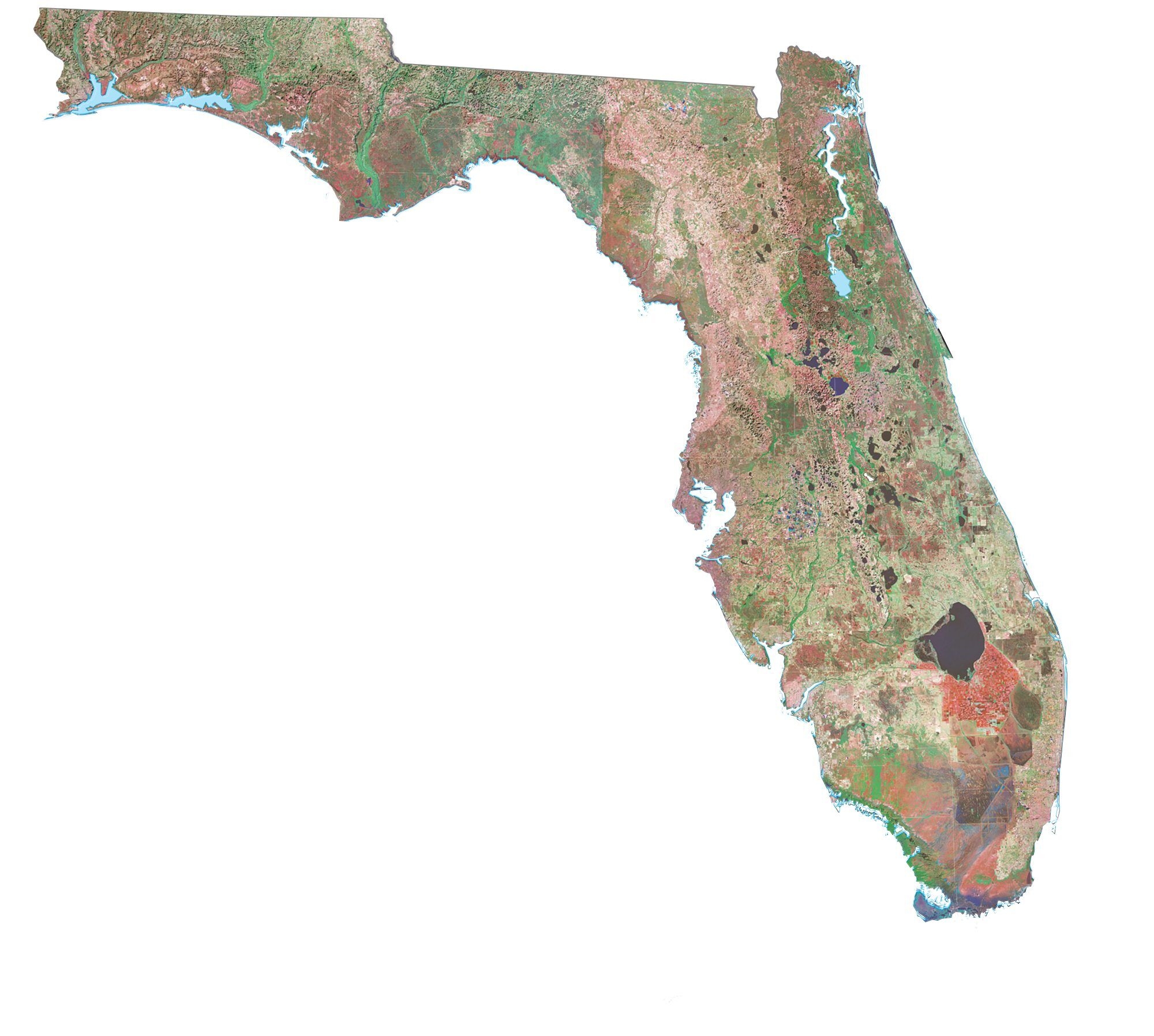 florida state map printable