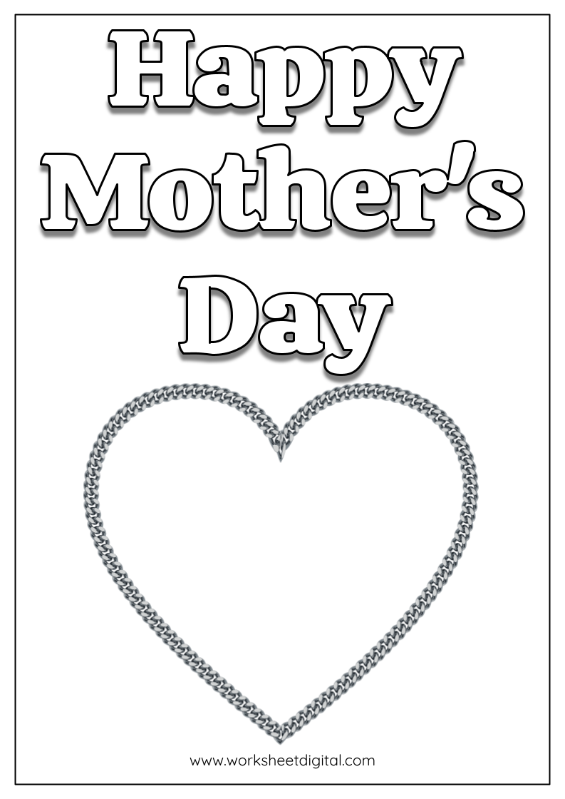 mothers day coloring worksheets mothers day coloring worksheets