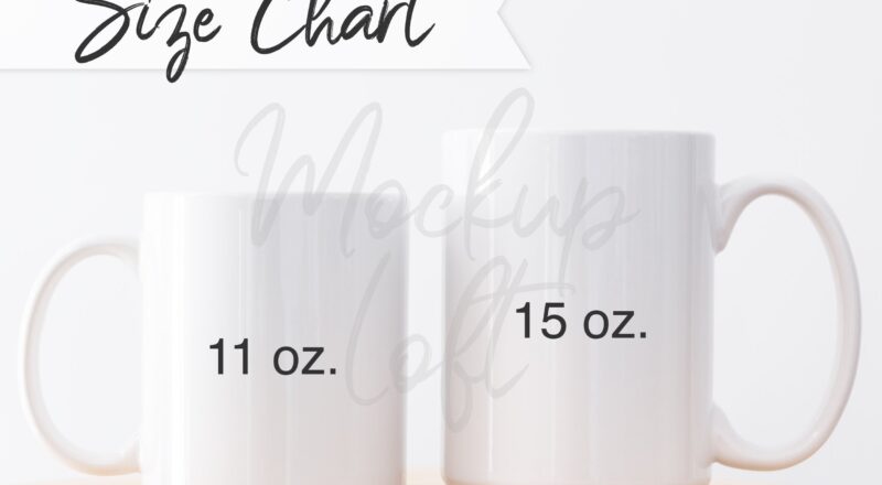 Mug Size Chart 11 Oz 15 Oz Mug Size Chart Mug Measurements Ceramic Mug Size Chart Mug Sizes Digital JPEG IMAGE SKU M0047 Etsy Finland