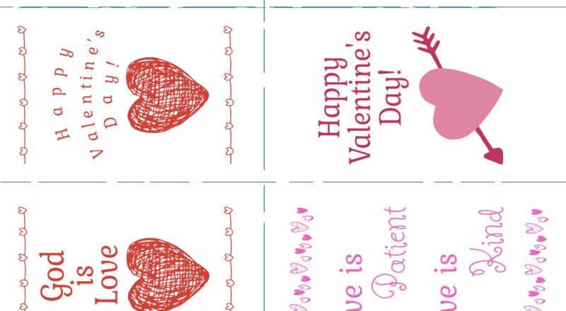 New Free Printable Valentine s Day Cards For Kids But First We Craft