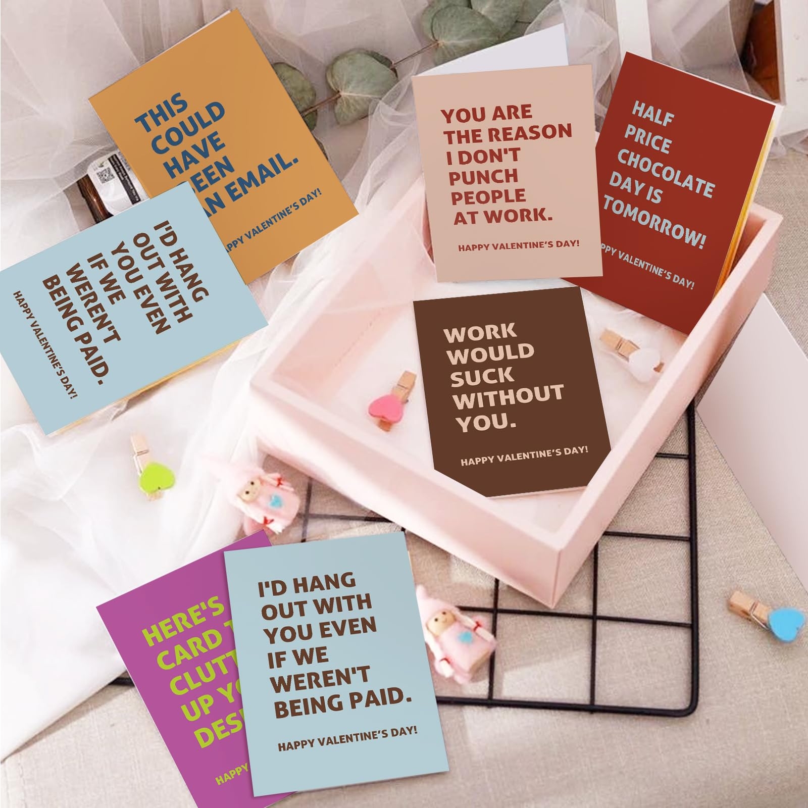 Obbyidk Funny Valentine s Day Cards Set For Coworkers Humorous Valentine s Day Cards For Coworkers Boss Employees 4 X 6 Inches 6 Designs 24 Cards With Envelopes Amazon de Stationery Office Supplies Obbyidk Funny Valentine s Day Cards Set For Coworkers Humorous Valentine s Day Cards For Coworkers Boss Employees 4 X 6 Inches 6 Designs 24 Cards With Envelopes Amazon de Stationery Office Supplies