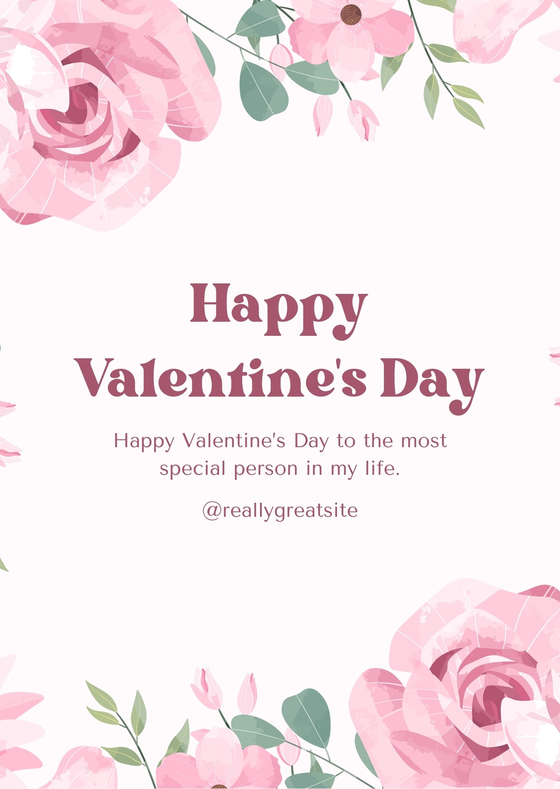 Page 4 Free Custom Printable Valentine s Day Card Templates Canva