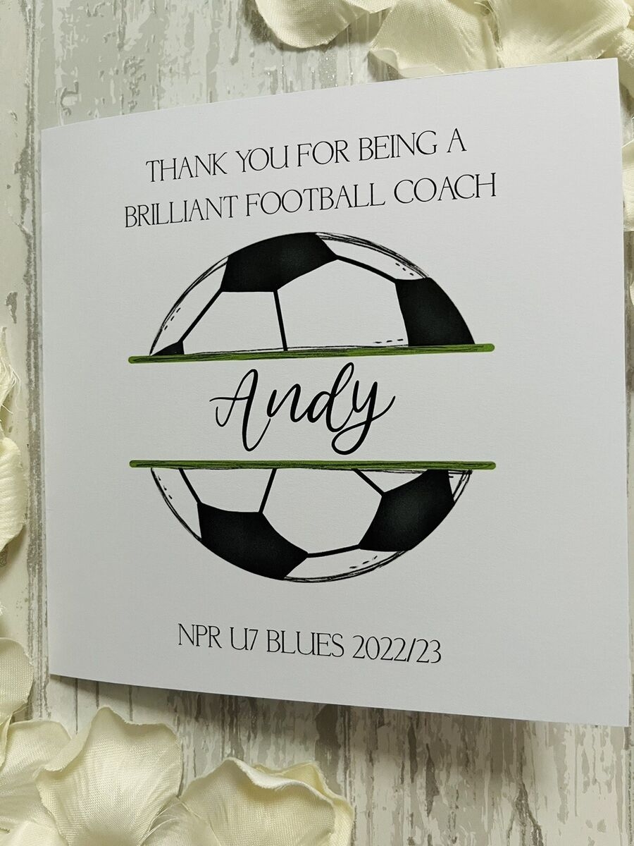 coach thank you card