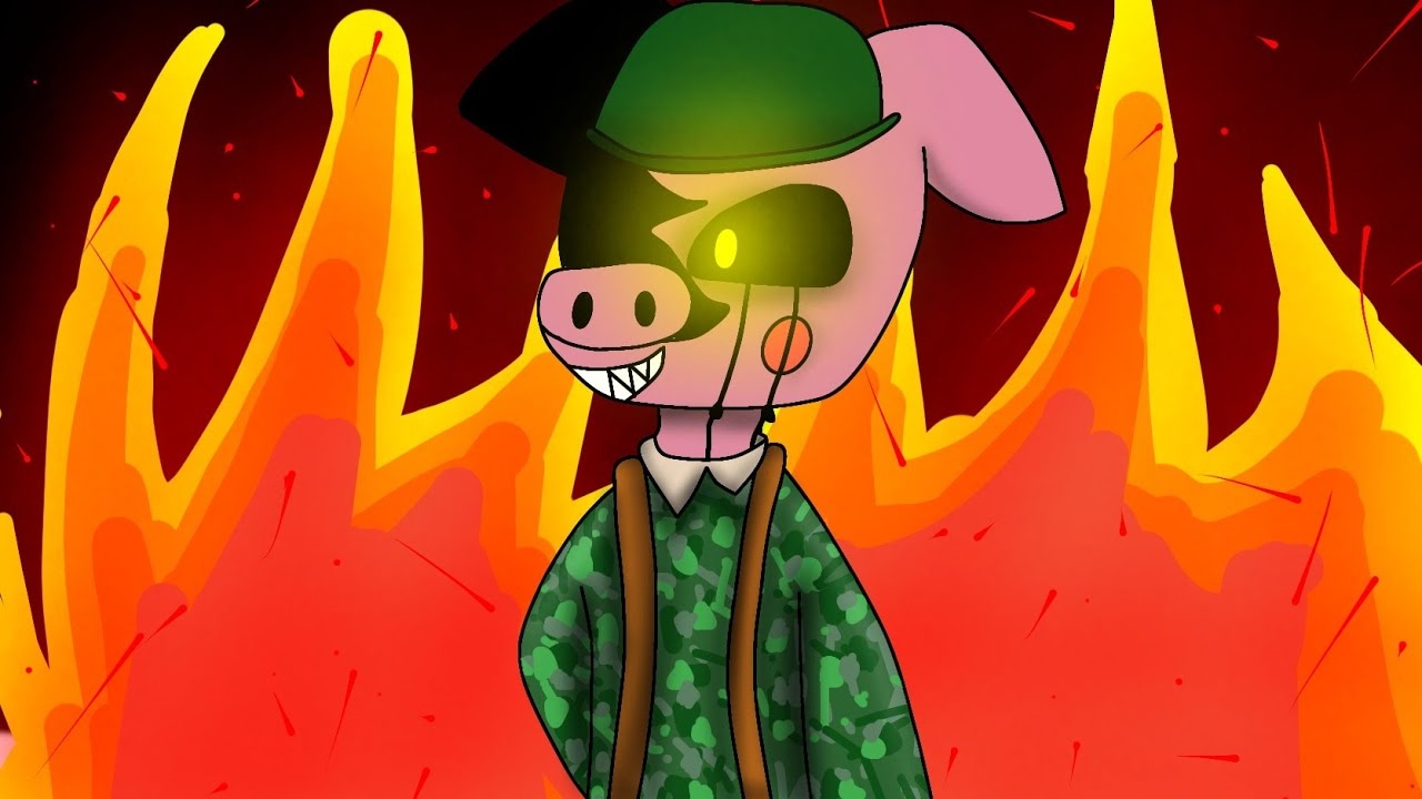 Piggy Soldier Fan Art Base Military ROBLOX Capitulo 11 YouTube