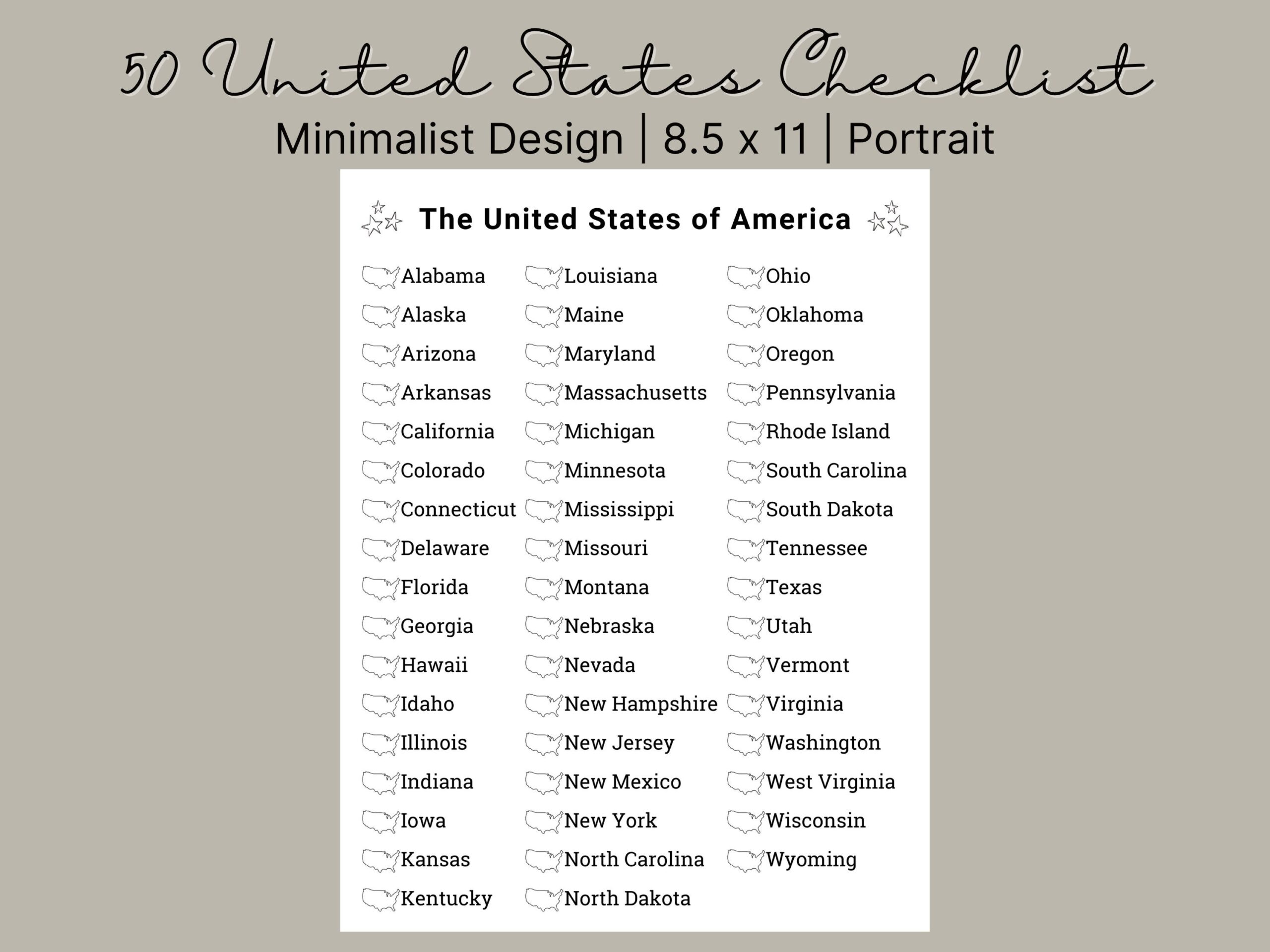 50 states list in order 50 states list in order