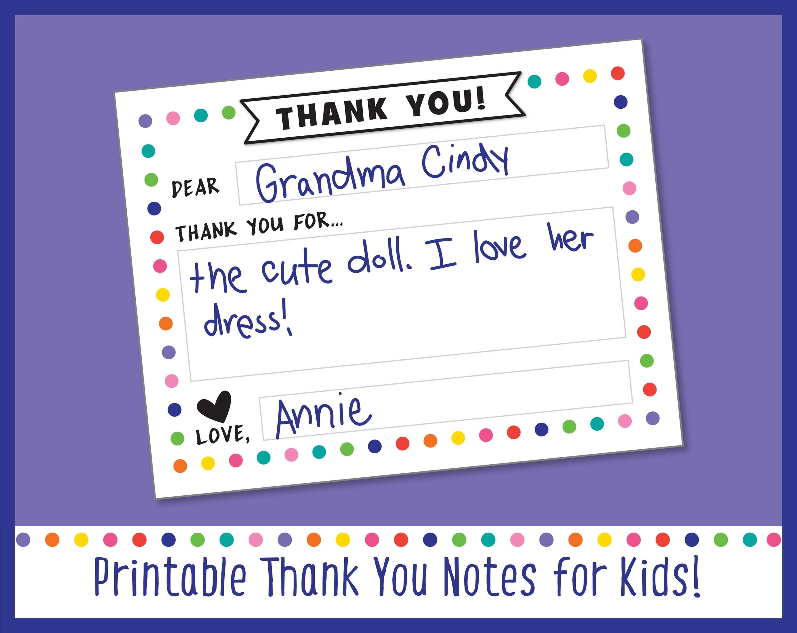 Printable Kids Thank You Note Template Kids Thank You Card Fill In Kids Fill In The Blank Thank You Cards Printable Digital Kid Thank You Etsy
