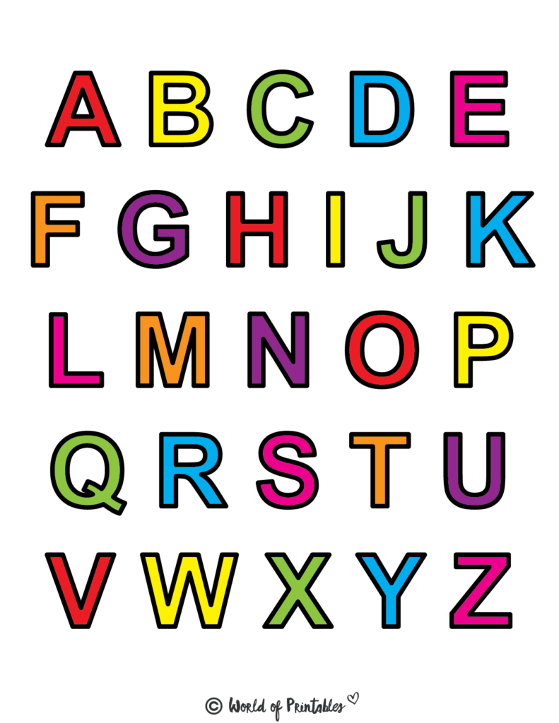 alphabet letters printable free alphabet letters printable free