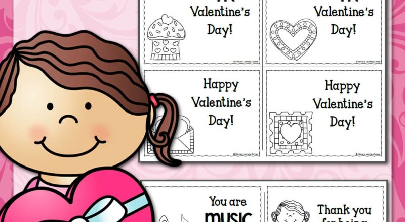 Printable Valentine s Day Cards Mamas Learning Corner