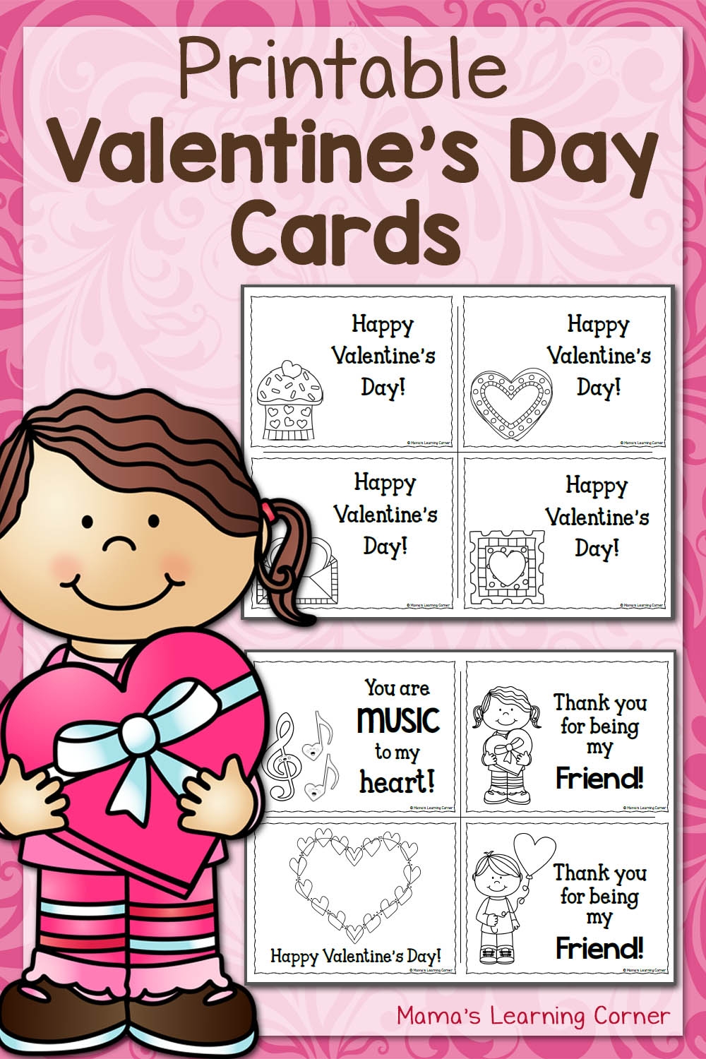 valentine's day printable cards