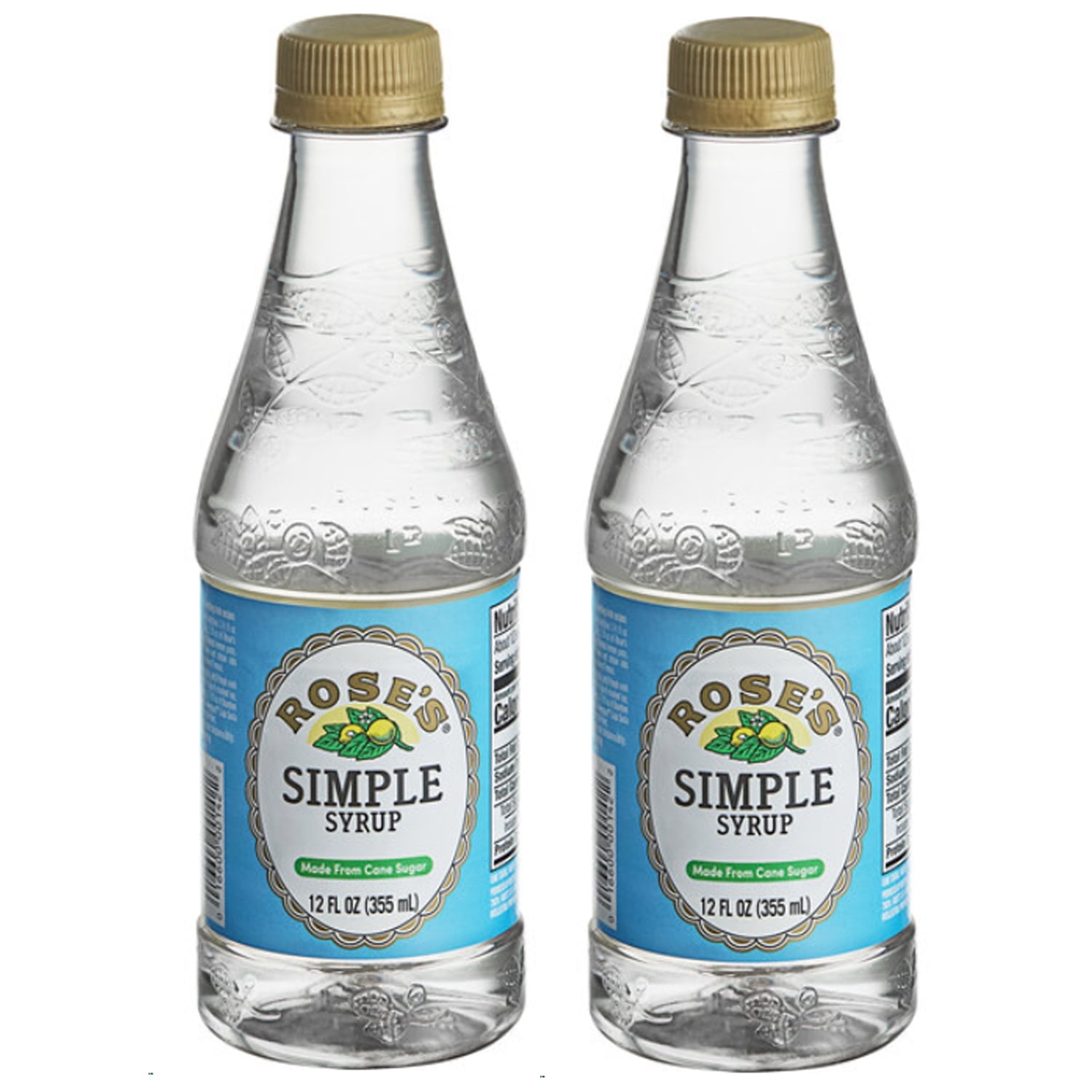 Rose s Simple Syrup 12 Fl Oz L Pack Of 2 Walmart