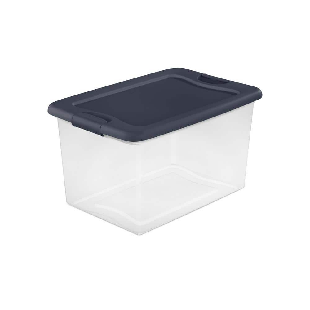 Sterilite 64 Qt Latching Storage Box 14974K06 The Home Depot