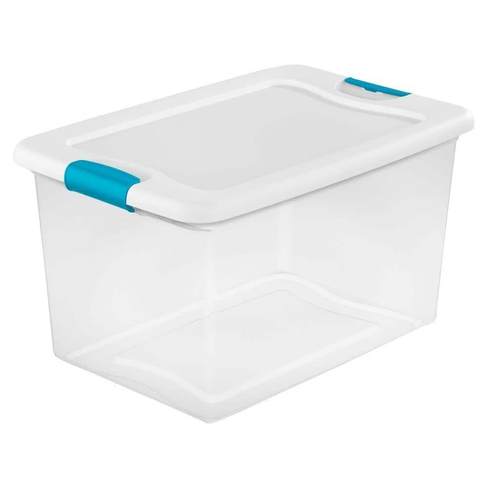 Sterilite 64 Qt Latching Storage Box 14978006 The Home Depot