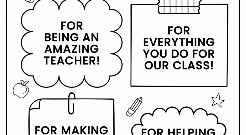 Teacher Appreciation Free Printable ABCmouse