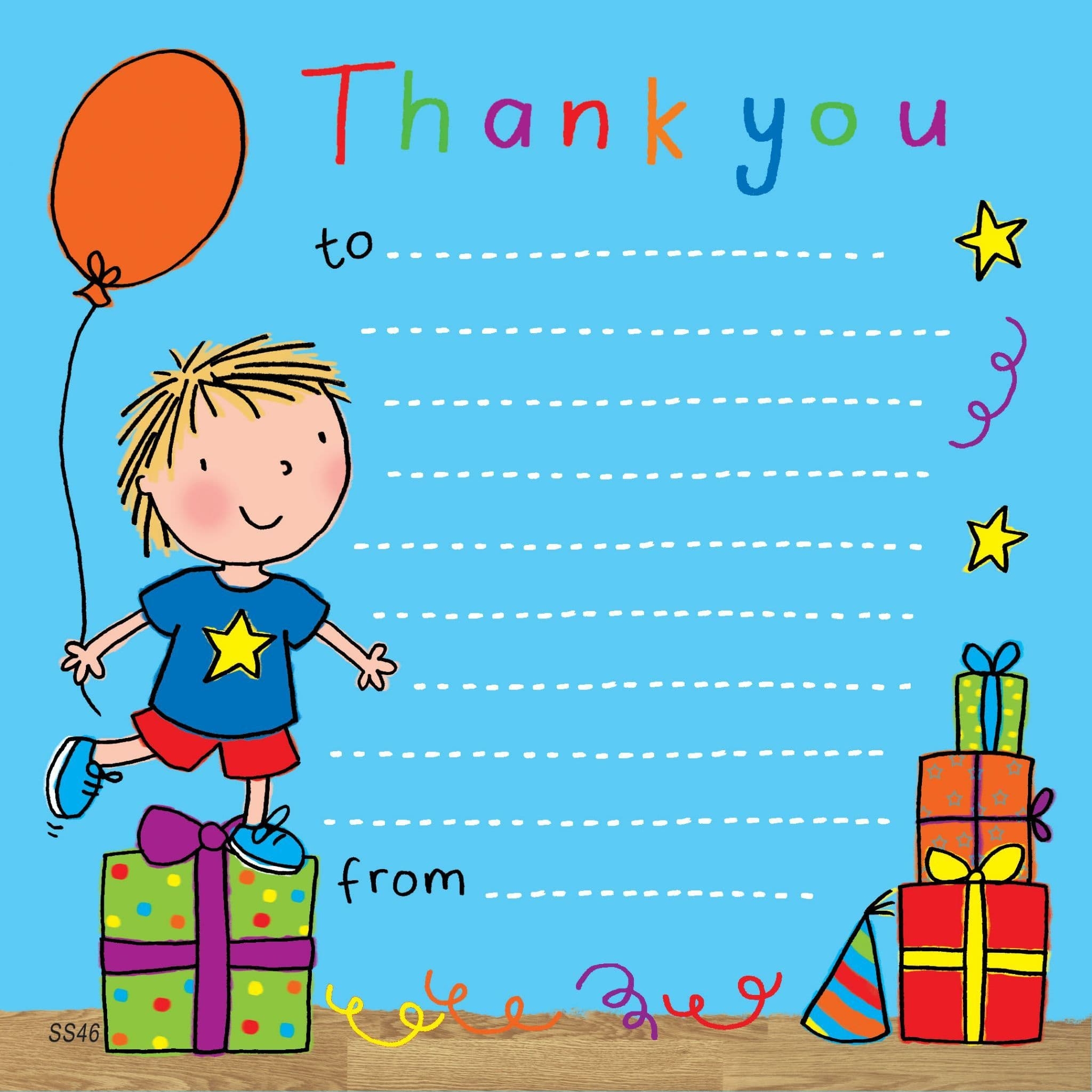 childrens thank you cards