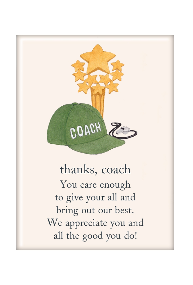 thank you coach cards