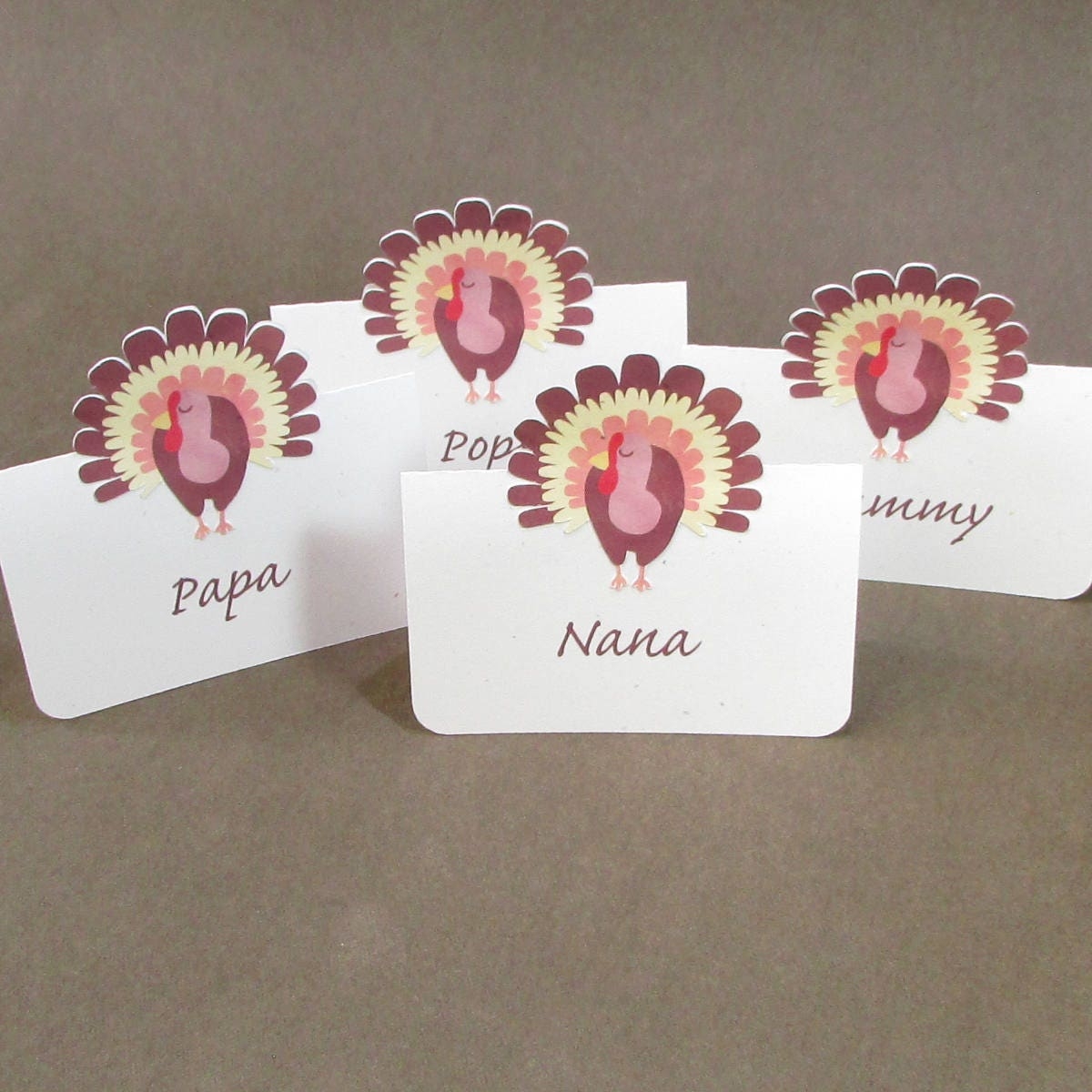 Thanksgiving Place Cards Personalized Place Cards Turkey Place Cards Thanksgiving Table Decor Etsy Thanksgiving Place Cards Personalized Place Cards Turkey Place Cards Thanksgiving Table Decor Etsy