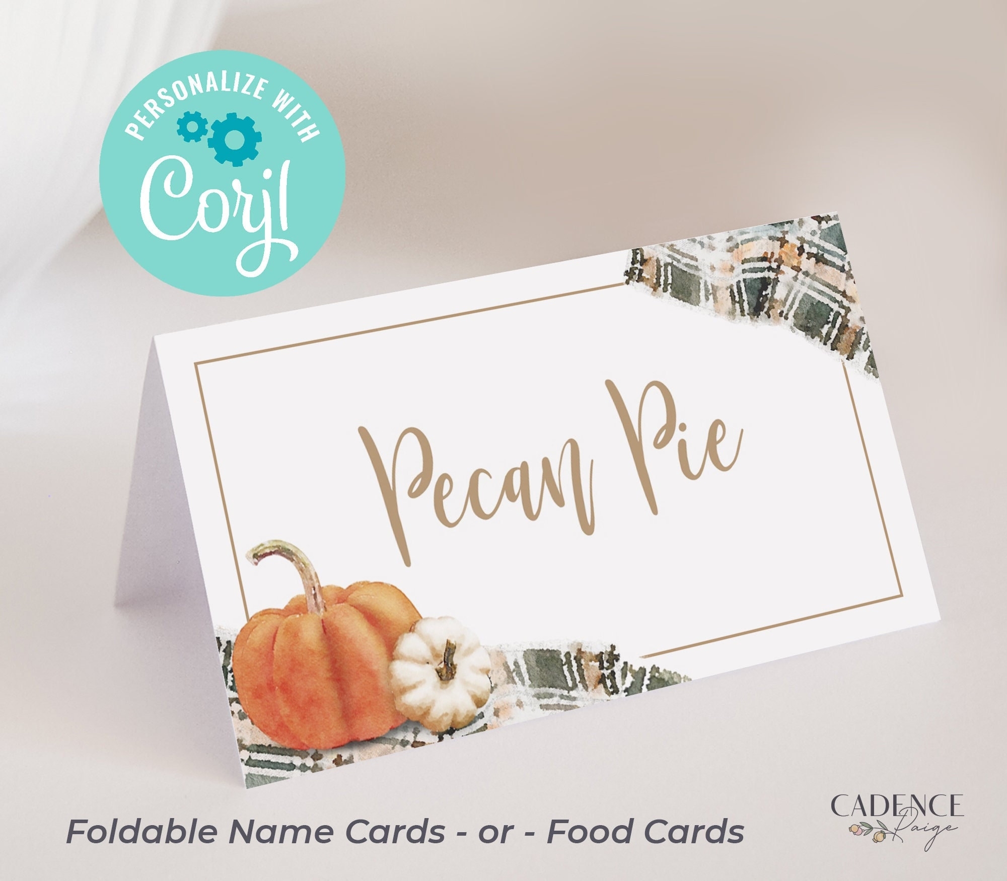 Thanksgiving Place Cards Thanksgiving Food Signs Customizable Food Cards Fall Name Cards Flannel Printable DIY EDITABLE Corjl FGP Etsy Thanksgiving Place Cards Thanksgiving Food Signs Customizable Food Cards Fall Name Cards Flannel Printable DIY EDITABLE Corjl FGP Etsy