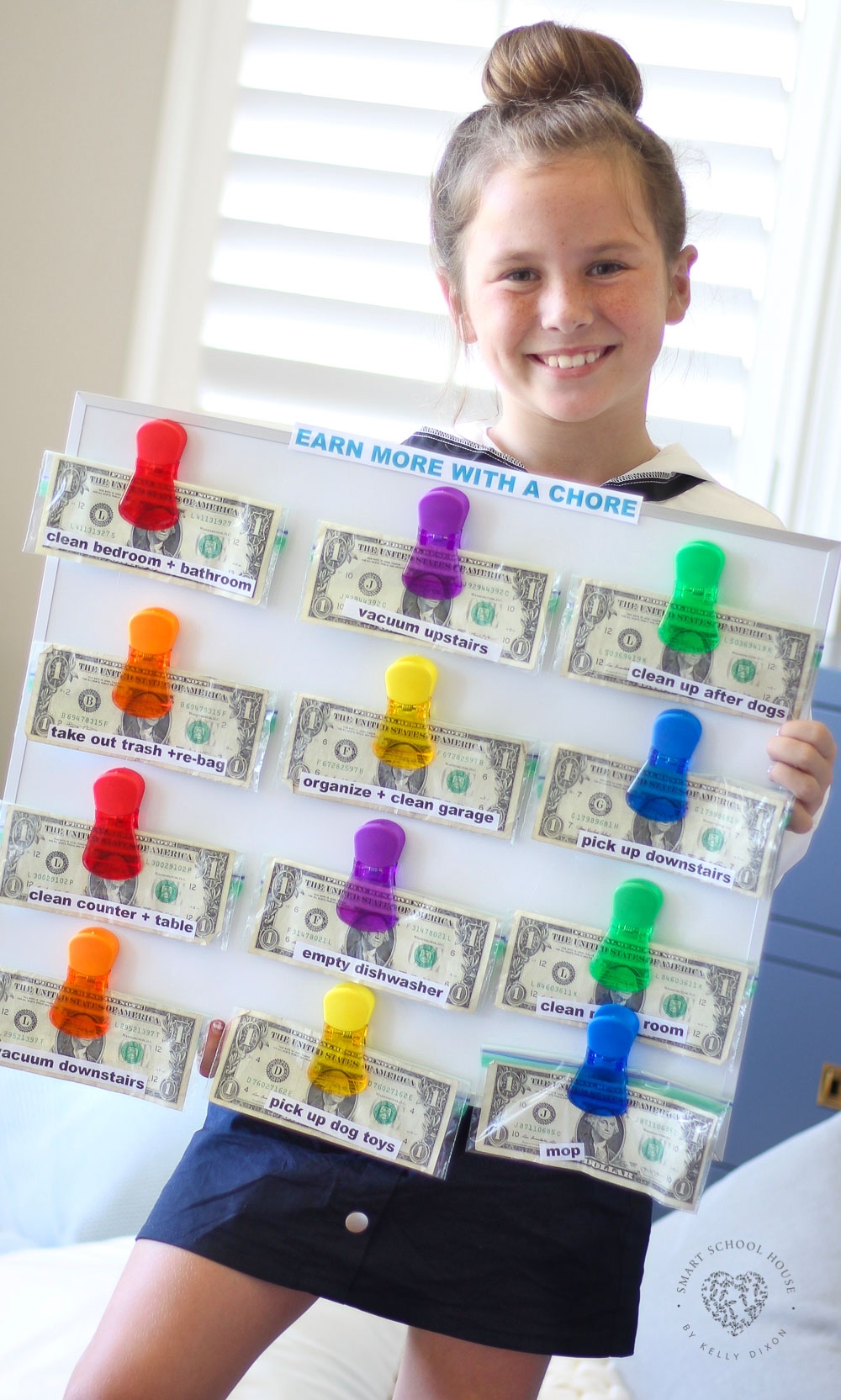 chore chart with money chore chart with money