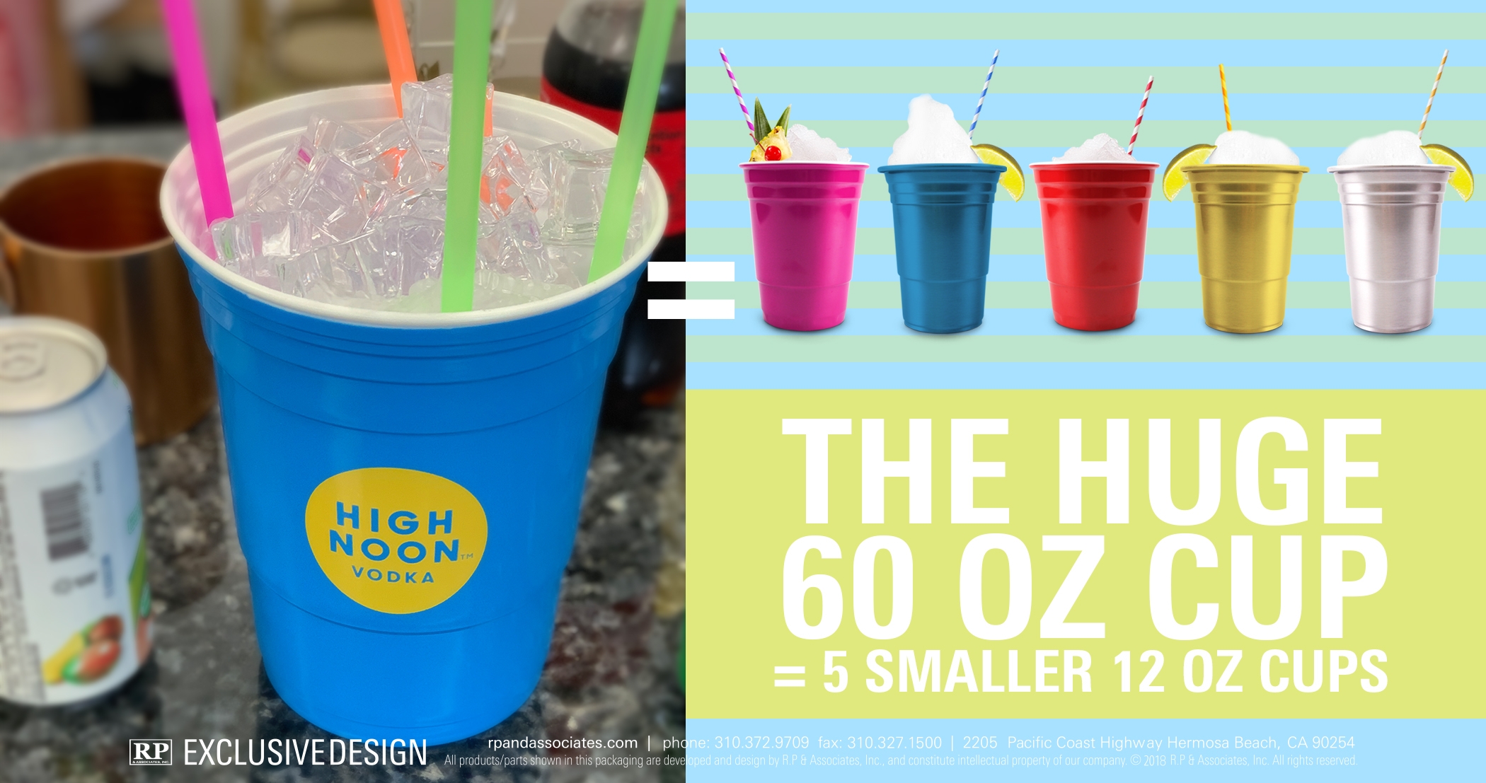 The Huge Party Cup Plastic Drinkware Drinkware Custom Branded Products RP Associates The Huge Party Cup Plastic Drinkware Drinkware Custom Branded Products RP Associates