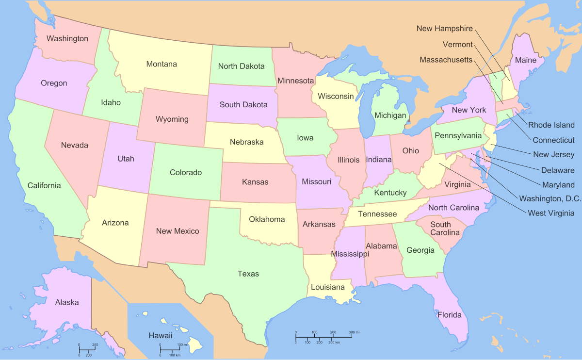 U S State Wikipedia