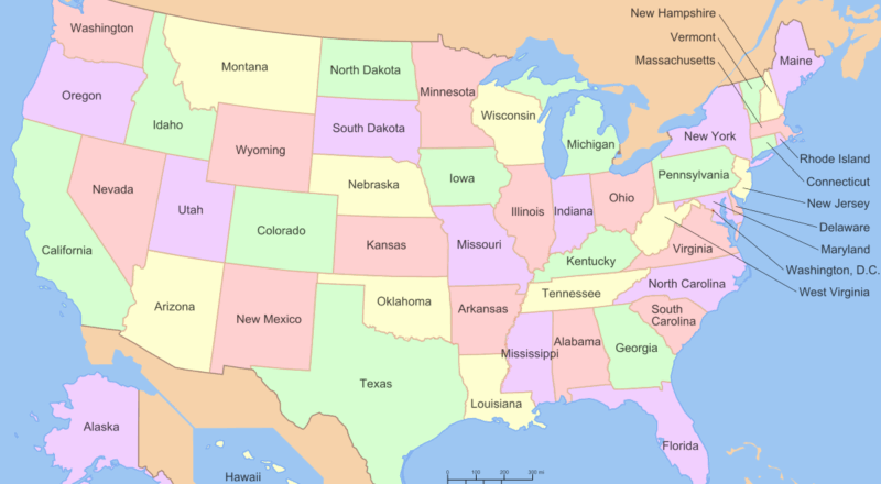 U S State Wikipedia