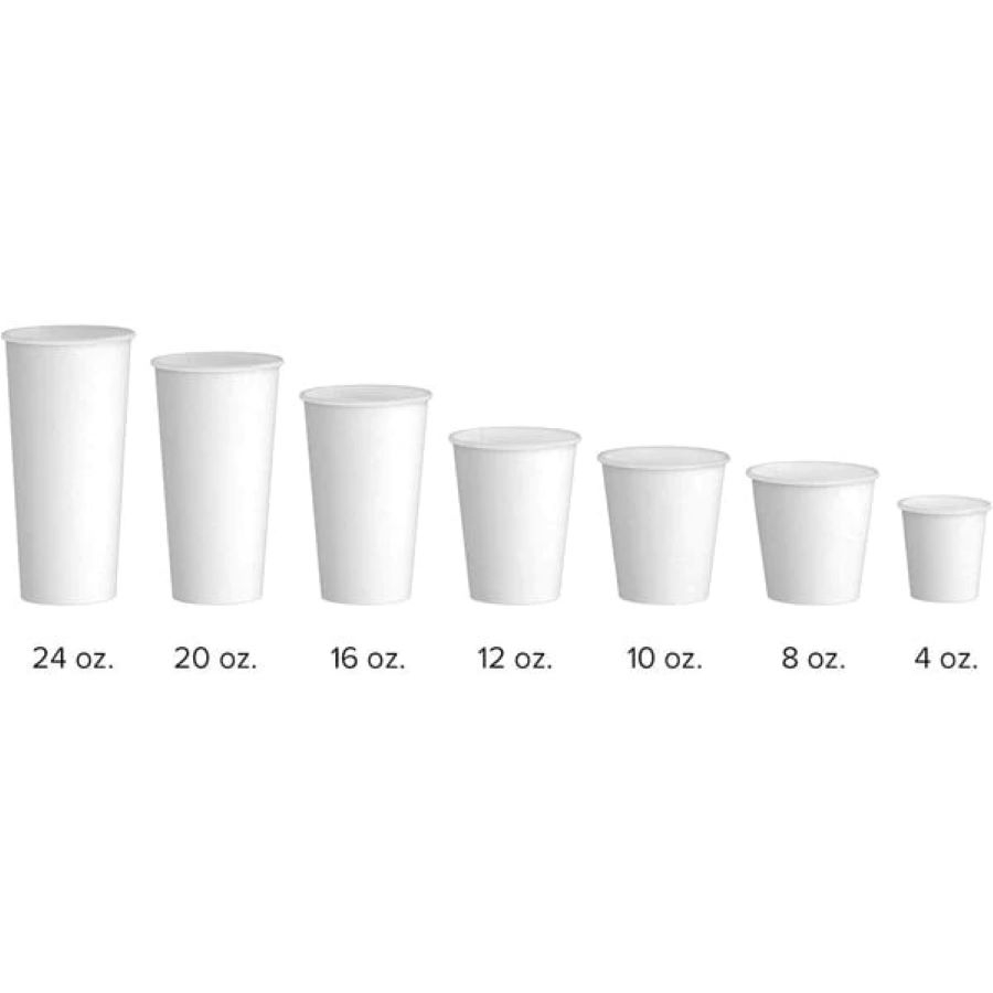 UniCup 10 Oz White Paper Hot Cups Fortuna Enterprises UniCup 10 Oz White Paper Hot Cups Fortuna Enterprises