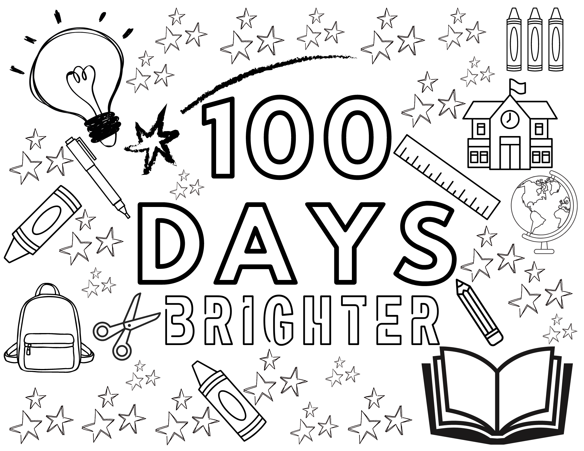 100 Days Of School Coloring Pages Free Printables Seeing Dandy Blog 100 Days Of School Coloring Pages Free Printables Seeing Dandy Blog