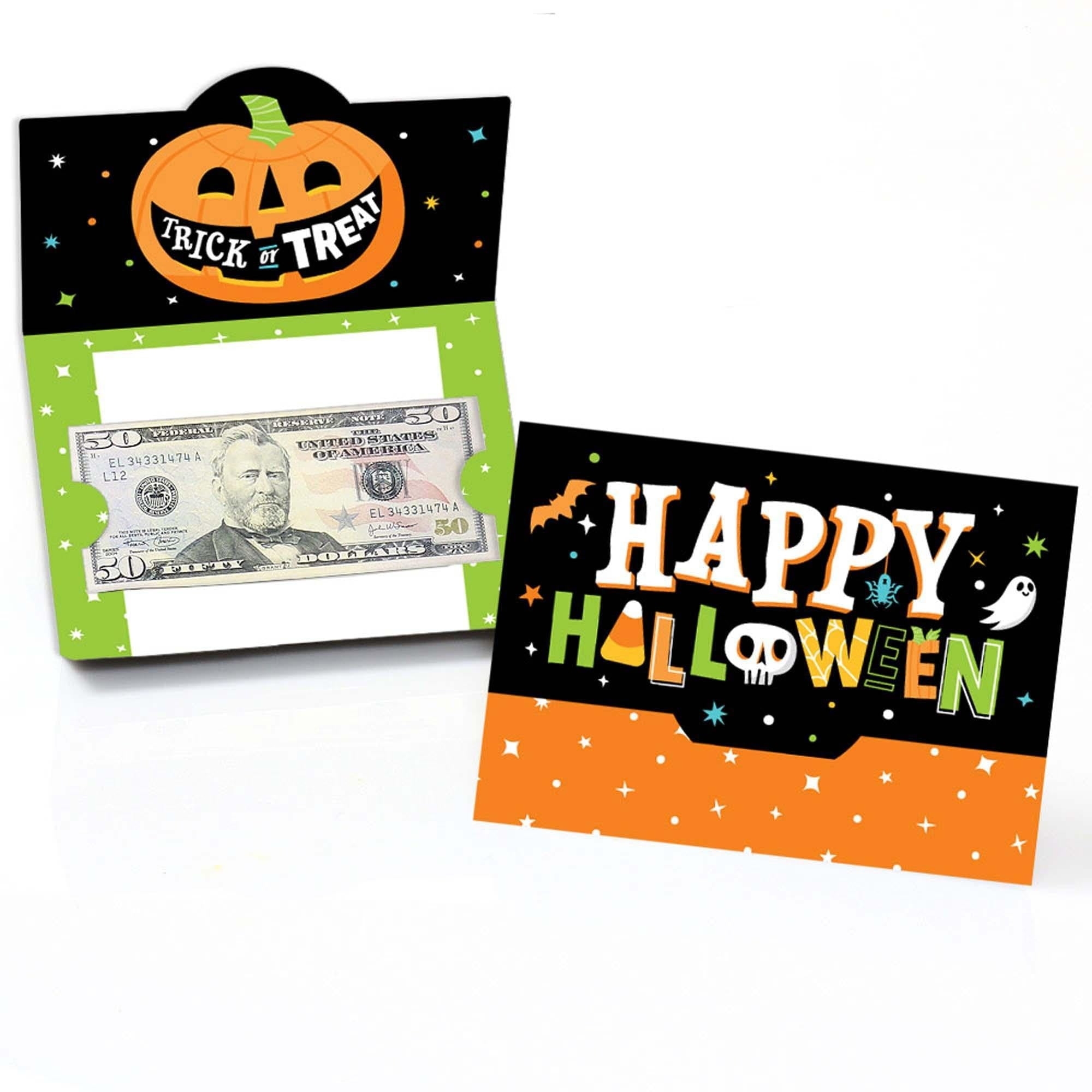 halloween gift card holders halloween gift card holders