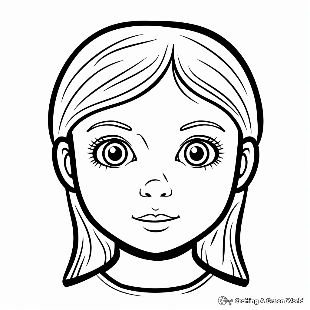 Blank Face Coloring Pages Free Printable Blank Face Coloring Pages Free Printable