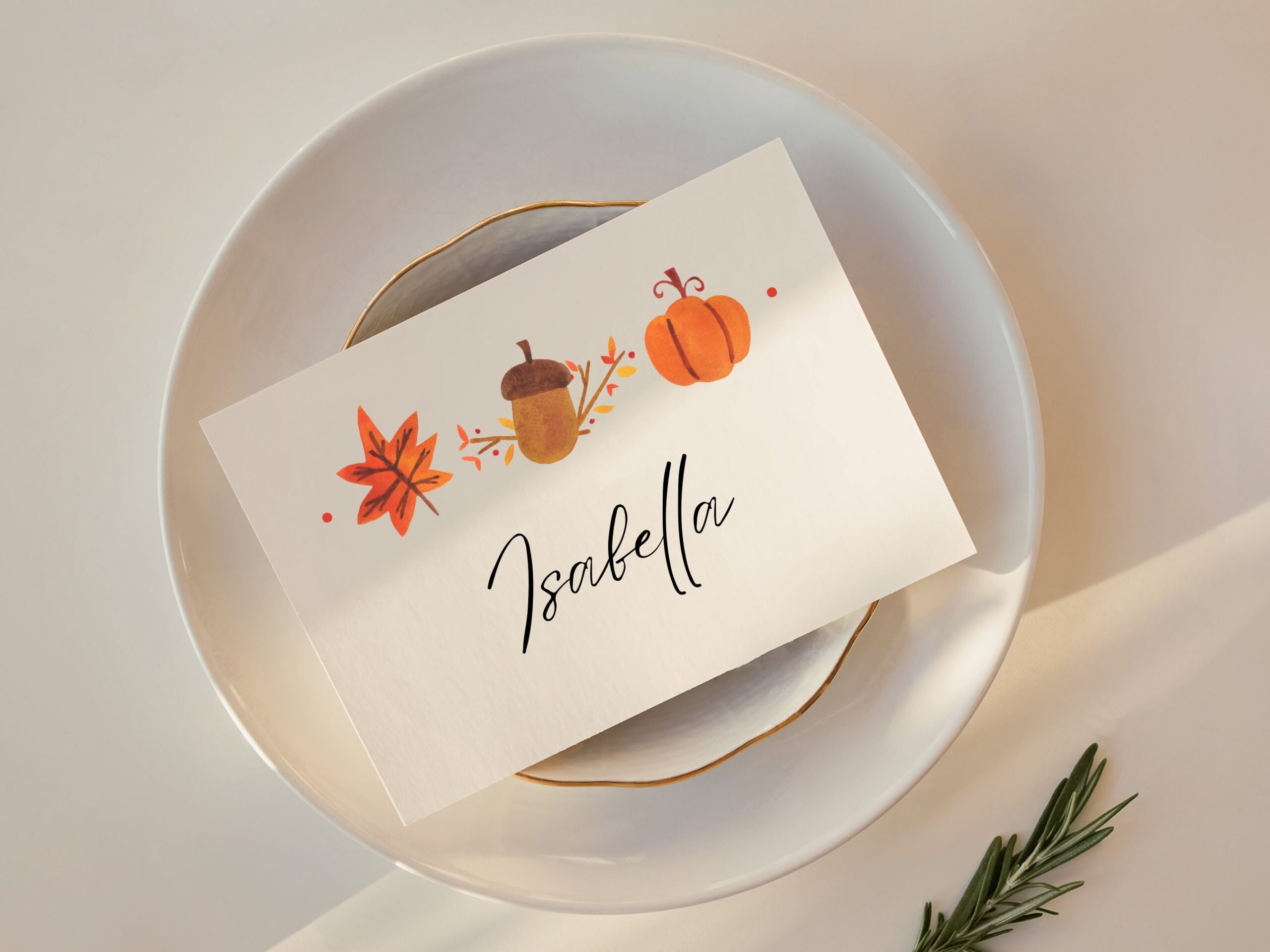 Buy Thanksgiving Name Cards Template Minimalist Fall Place Cards Thanksgiving Napkin Wraps Autumn Place Card Editable Name Tags Placecards Online In India Etsy