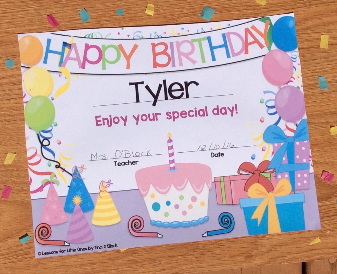 Celebrating Birthdays In The Classroom Ideas For Student Birthday Gifts Celebrating Birthdays In The Classroom Ideas For Student Birthday Gifts