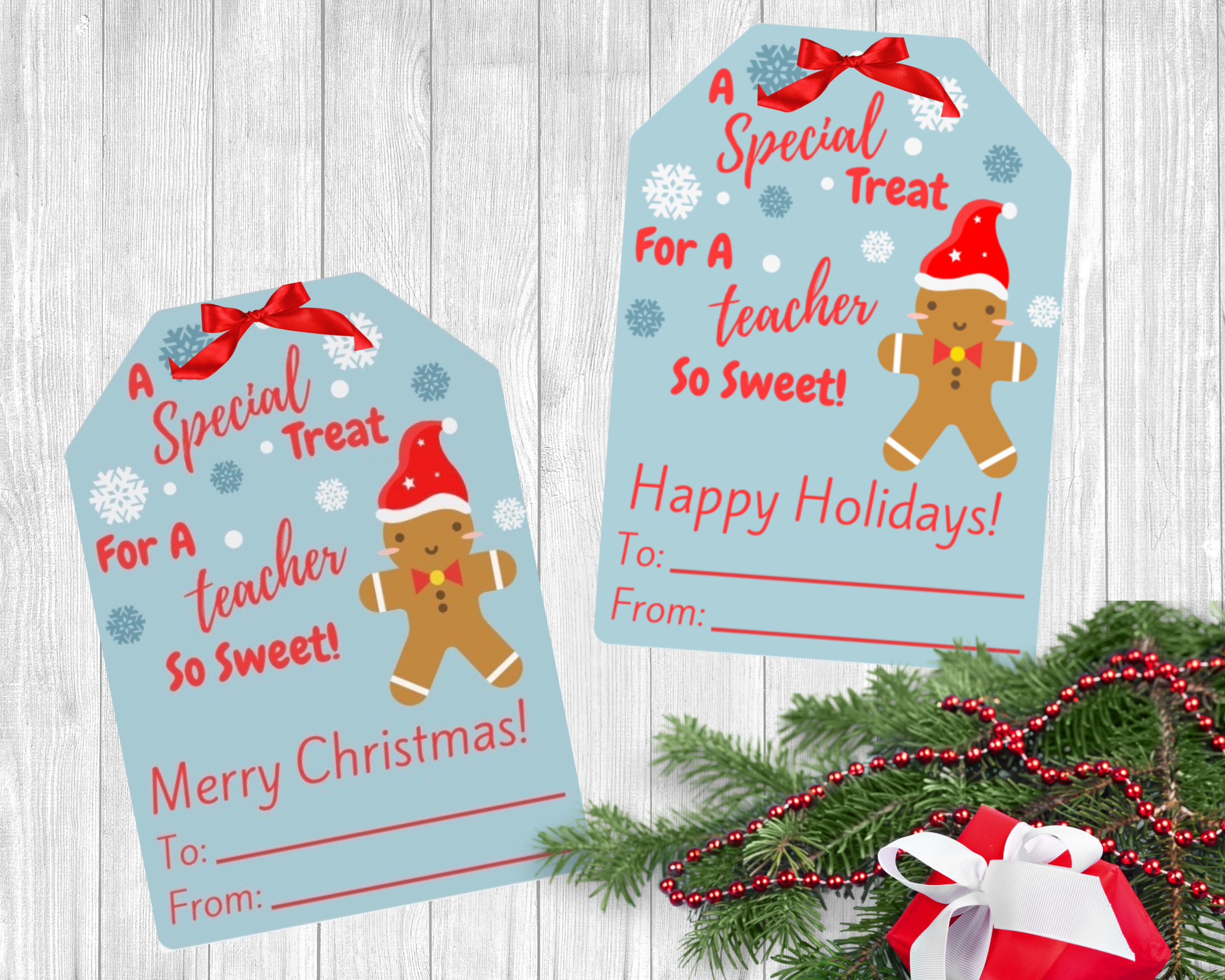printable holiday gift tags