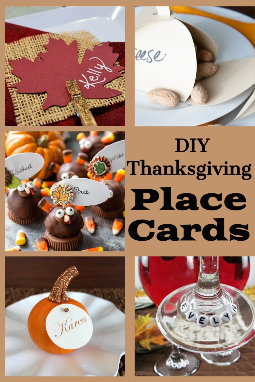 thanksgiving table card ideas