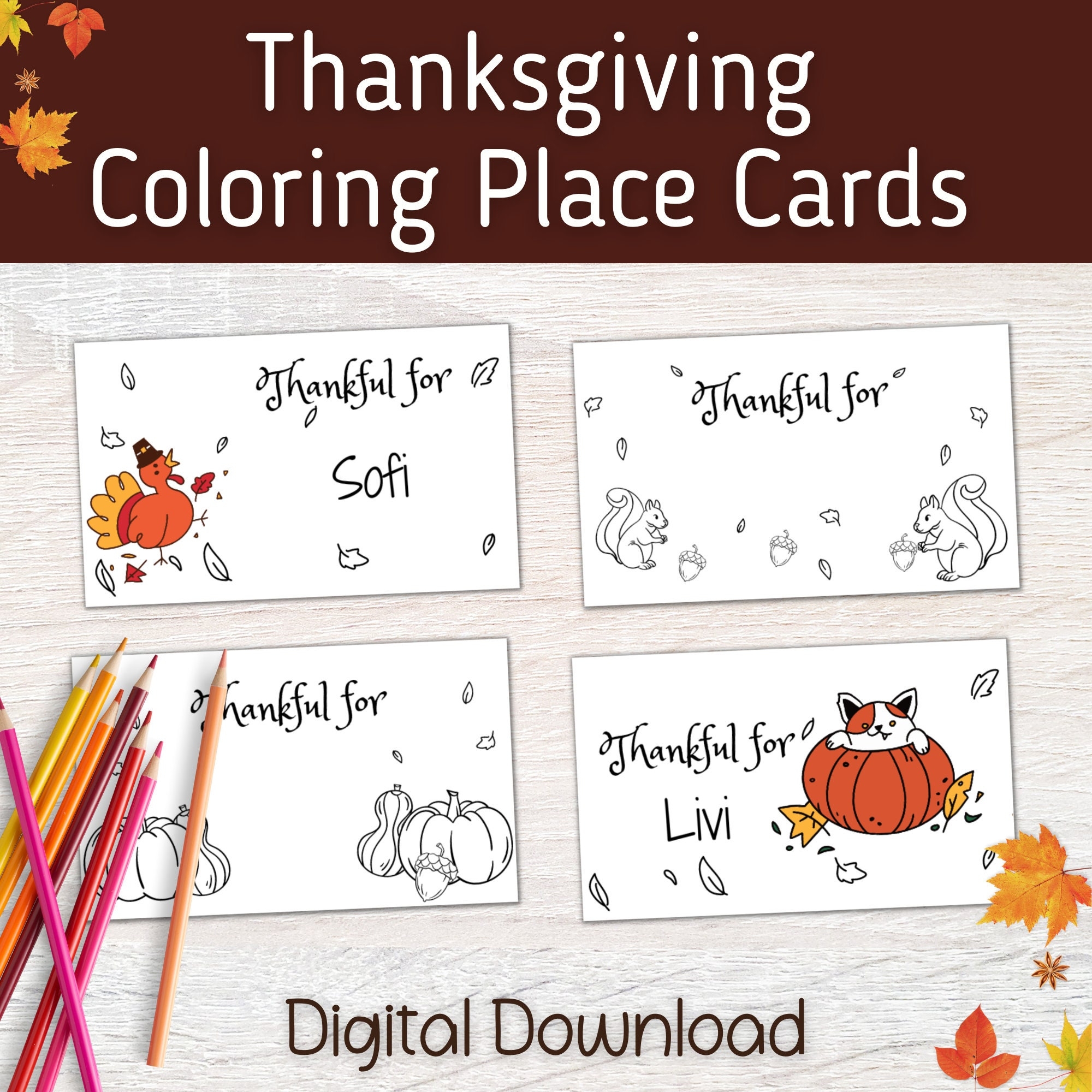 DIY Thanksgiving Place Cards Thanksgiving Coloring Place Cards Kids Thanksgiving Activity Fall Place Cards Printable Thanksgiving Table Etsy DIY Thanksgiving Place Cards Thanksgiving Coloring Place Cards Kids Thanksgiving Activity Fall Place Cards Printable Thanksgiving Table Etsy