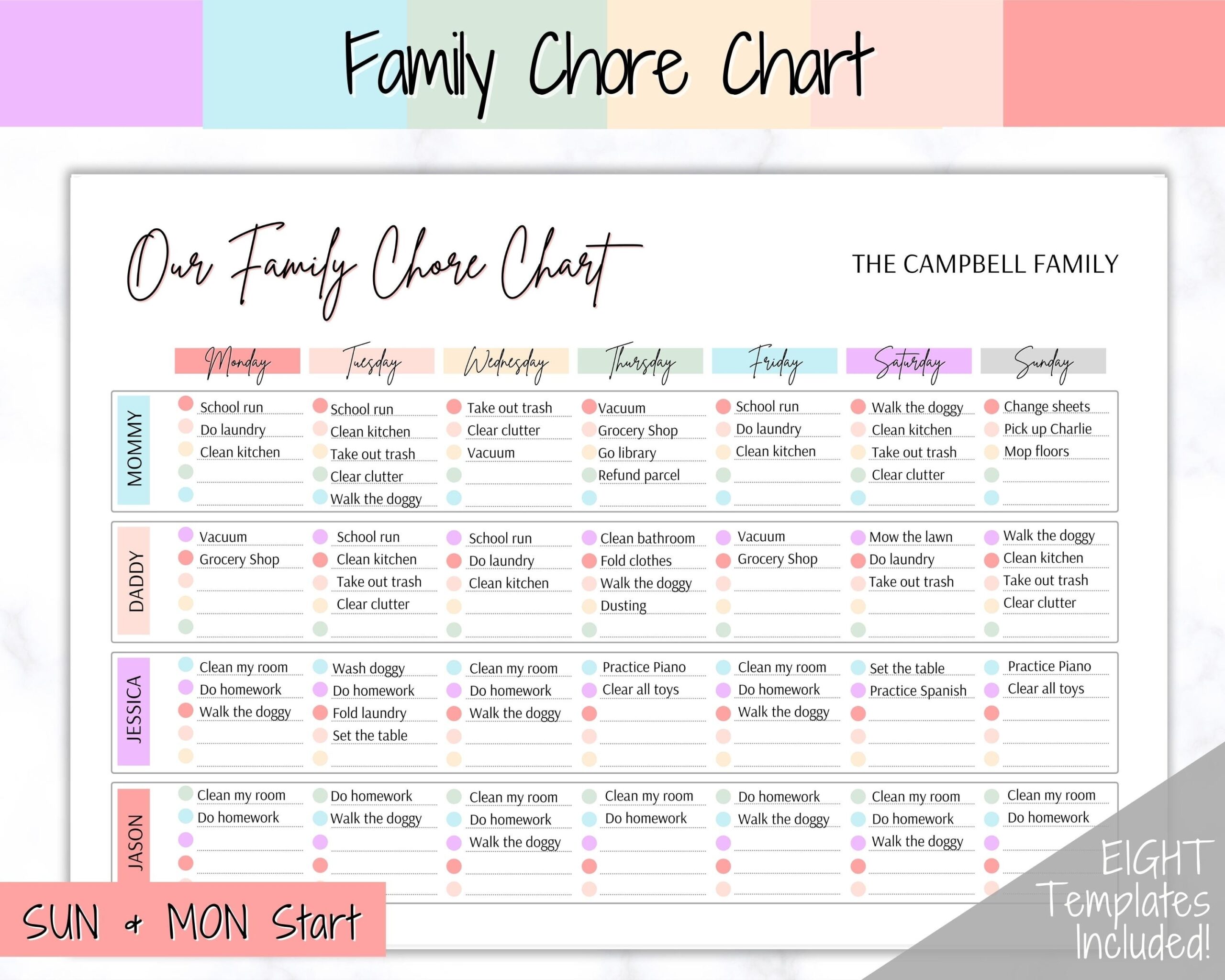 Family Chore Chart Editable Family Planner Printable Weekly Family Schedule Family Calendar Command Center Weekly Household Kids Adult Etsy Family Chore Chart Editable Family Planner Printable Weekly Family Schedule Family Calendar Command Center Weekly Household Kids Adult Etsy