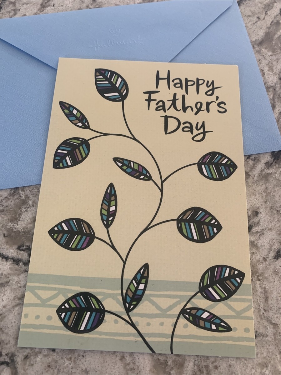 Father s Day Dad Husband Stepfather Uncle Son 5 x7 Hallmark Greeting Card EBay Father s Day Dad Husband Stepfather Uncle Son 5 x7 Hallmark Greeting Card EBay