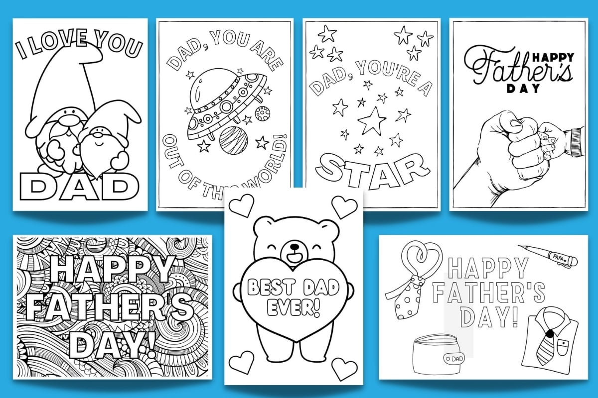 free printable father's day card free printable father's day card
