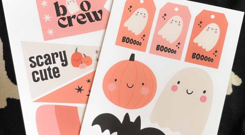 Free Printable Halloween Gift Tags For Boo Baskets Caitlin Marie Design