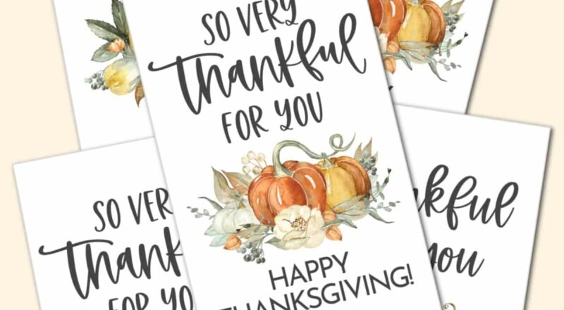 Free Printable Thankful Gift Tags Kara Creates