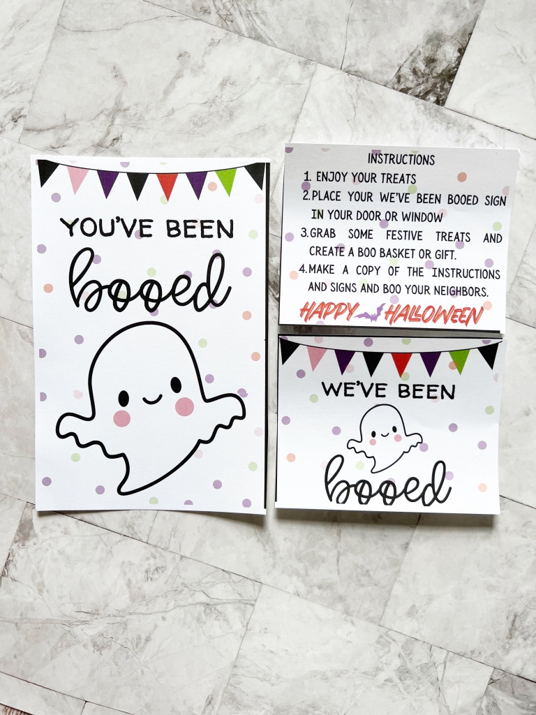 Free You ve Been Booed Printable Leah With Love