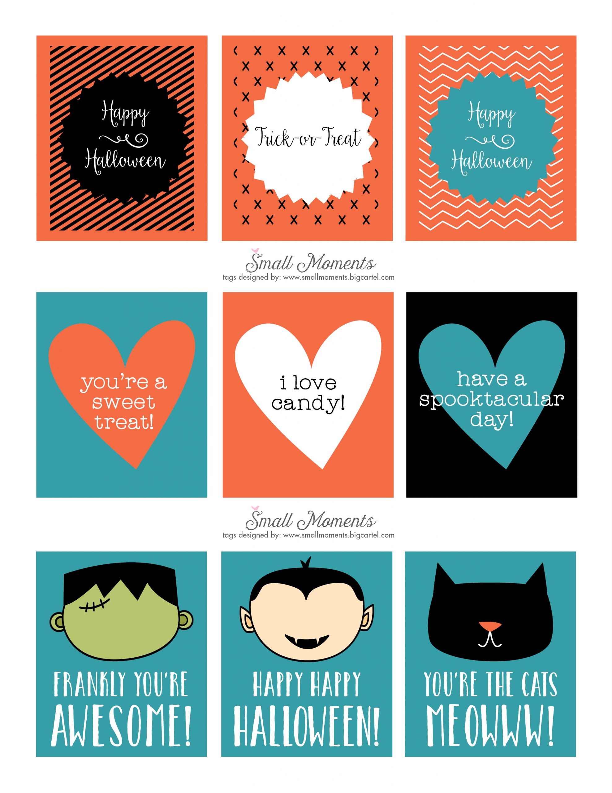 Halloween Free Printable Tags See Vanessa Craft